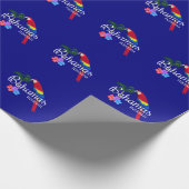 ナッサバハマトロピカルデスティネーション ラッピングペーパー (角)