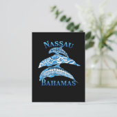 ナッサバハマバケーショントリバルドルフィンズ ポストカード (スタンド正面)