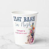 ナッシュのバチェロレッテパーティー最後のカントリー・ミュージック・バッシュ 紙コップ (裏面)