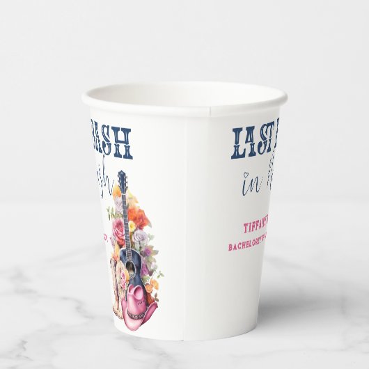 ナッシュのバチェロレッテパーティー最後のカントリー・ミュージック・バッシュ 紙コップ (右)