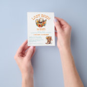 ナッシュの最後のバッシュカウガール独身パーティ予算 チラシ (手)