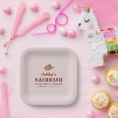 ナッシュバッシュ ナッシュビル ブライズゲットアウェイ ウィークエンド ペーパープレート (パーティー)