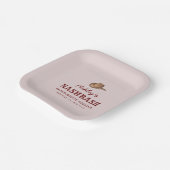 ナッシュバッシュ ナッシュビル ブライズゲットアウェイ ウィークエンド ペーパープレート (傾斜あり)