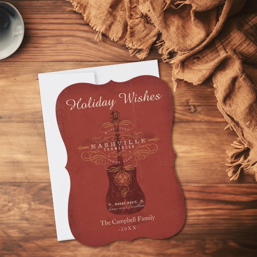 ナッシュビルからのホリデーウィッシュ シーズンカード
