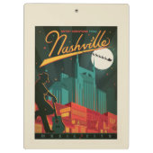 ナッシュビルからのメリークリスマス クリップボード (裏面)