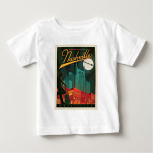 ナッシュビルからのメリークリスマス ベビーTシャツ