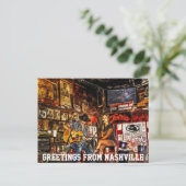 ナッシュビルからの挨拶 ポストカード (スタンド正面)