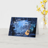 ナッシュビルからの非常にメリークリスマス カード (黄色い花)