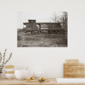 ナッシュビルと大西洋鉄道カボース ポスター (キッチン)