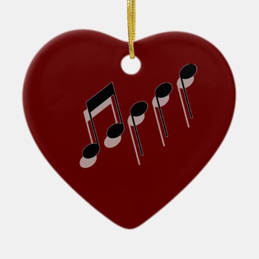 ナッシュビルのオーナメントからのメリークリスマス セラミックオーナメント (正面)