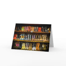 ナッシュビルのカウボーイ・ブーツの挨拶状