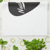 ナッシュビルのギターピック キッチンタオル (折り畳み)