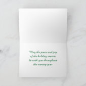 ナッシュビルのクリスマスカードからのメリークリスマス シーズンカード (内部)