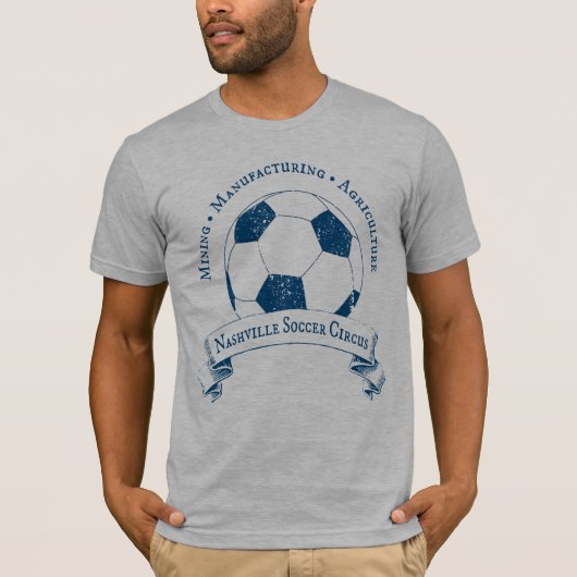 ナッシュビルのサッカーのサーカス Tシャツ (正面)