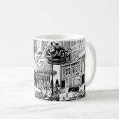 ナッシュビルのシーン – コーヒーマグ コーヒーマグカップ (正面右)