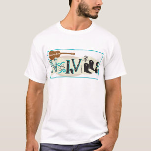 ナッシュビルのレトロからの挨拶 Tシャツ