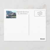 ナッシュビルの河岸地域-ナッシュビルの河岸地域 ポストカード (裏面)