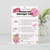 ナッシュビルの独身最後の夜の宝探し写真ゲーム 招待状 (スタンド正面)