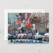 ナッシュビルの郵便はがき ポストカード (正面/裏面)