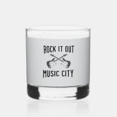 ナッシュビルの酒 ボーンボン パーティー ウイスキー グラス (裏面)