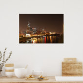 ナッシュビルアットナイトプリント ポスター (キッチン)