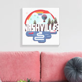 ナッシュビルインデザイン キャンバスプリント (インサイチュ (リビング))