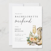 ナッシュビルカウボーイウェスタン独身最後の週末 招待状 (正面)