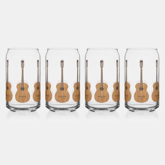 ナッシュビルカントリーミュージックアコースティックギター ガラス缶 (裏面)