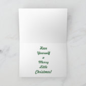 ナッシュビルカードからの家のクリスマスを持って下さい シーズンカード (内部)