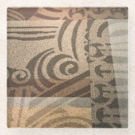 ナッシュビルカーペットガラスコースター ガラスコースター (正面)