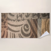 ナッシュビルカーペットビーチタオル ビーチタオル (正面)