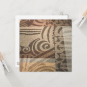 ナッシュビルカーペットフラットグリーティングカード カード (正面/裏面インサイチュ)