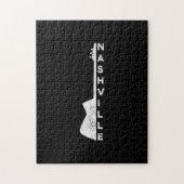 ナッシュビルギターカントリー音楽愛好家ギフト ジグソーパズル (縦)