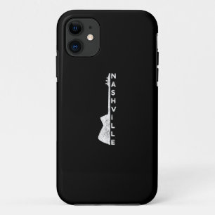 ナッシュビルギターカントリー音楽愛好家ギフト iPhone 11 ケース