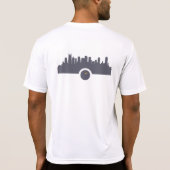 ナッシュビルコミュニティスカッシュメンズアスレティックシャツ Tシャツ (裏面)