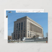 ナッシュビルコートハウスデビッドソンカウンティ,テネシー ポストカード (正面/裏面)