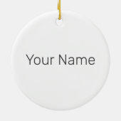 ナッシュビルシティテネシー統一された州ヴィンテージUSA セラミックオーナメント (裏面)