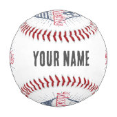 ナッシュビルシティテネシー統一された州ヴィンテージUSA 野球ボール (正面)