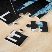 ナッシュビルスカイラインギターポスター ジグソーパズル (側面)