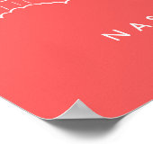 ナッシュビルスカイライン ポスター (角)