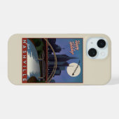 ナッシュビルスカイライン iPhone 15ケース (裏面横)