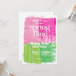 ナッシュビルスタイルバチェロレッテ招待状 招待状