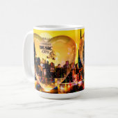 ナッシュビルズミュージックシティ コーヒーマグカップ (正面左)