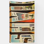 ナッシュビルテネシーからの挨拶 横断幕 (縦)