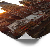 ナッシュビルテネシーの街の風景が美しい ポスター (角)