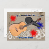 ナッシュビルテネシーはがき ポストカード (正面/裏面)