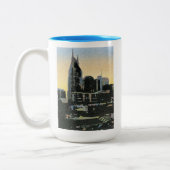 ナッシュビルテネシーコーヒーマグ ツートーンマグカップ (左)