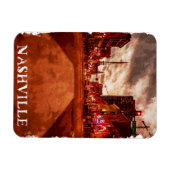 ナッシュビルテネシーシティビュー マグネット (横)