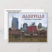 ナッシュビルテネシーリバーフロント シーズンポストカード (正面/裏面)