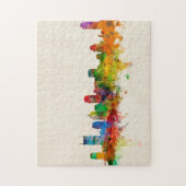 ナッシュビルテネシー州のスカイラインの都市景観 ジグソーパズル (縦)